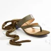 Hot Ankle Wrap Heeled Sandals Women Heels