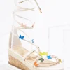 Best Sale Butterfly Ankle Wrap Wedges Women Wedges