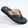 Clearance Chain Lucite Flip Flops Women Sandals