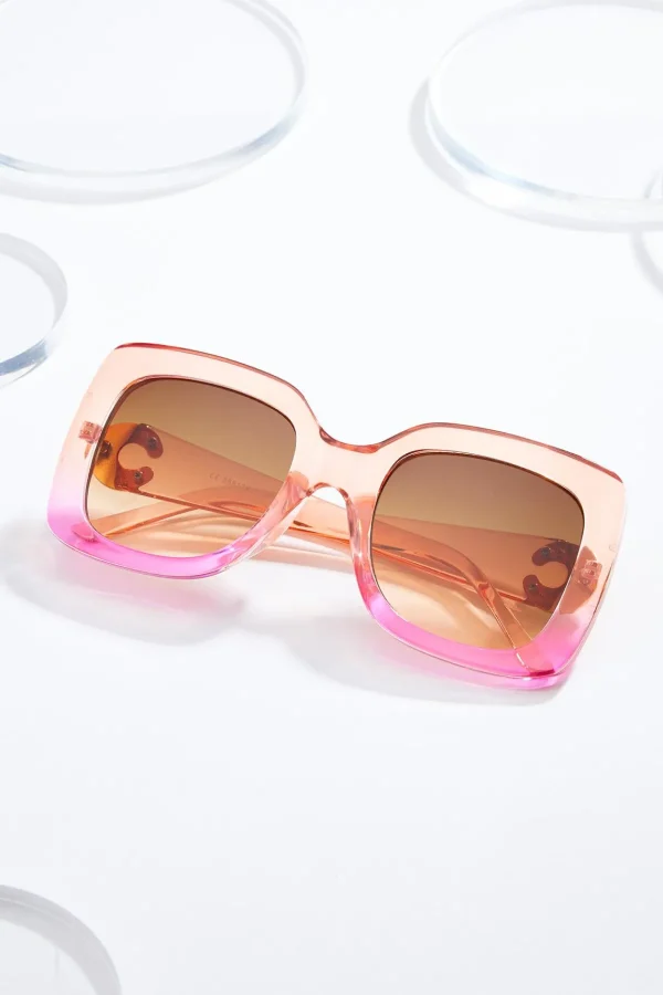 Best Sale Colorblock Sunglasses Women Sunglasses