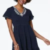 Sale Crochet Babydoll Dress Women Dresses