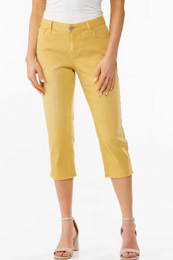 Best Sale Cropped Colored Jeans Women Cropped Pants