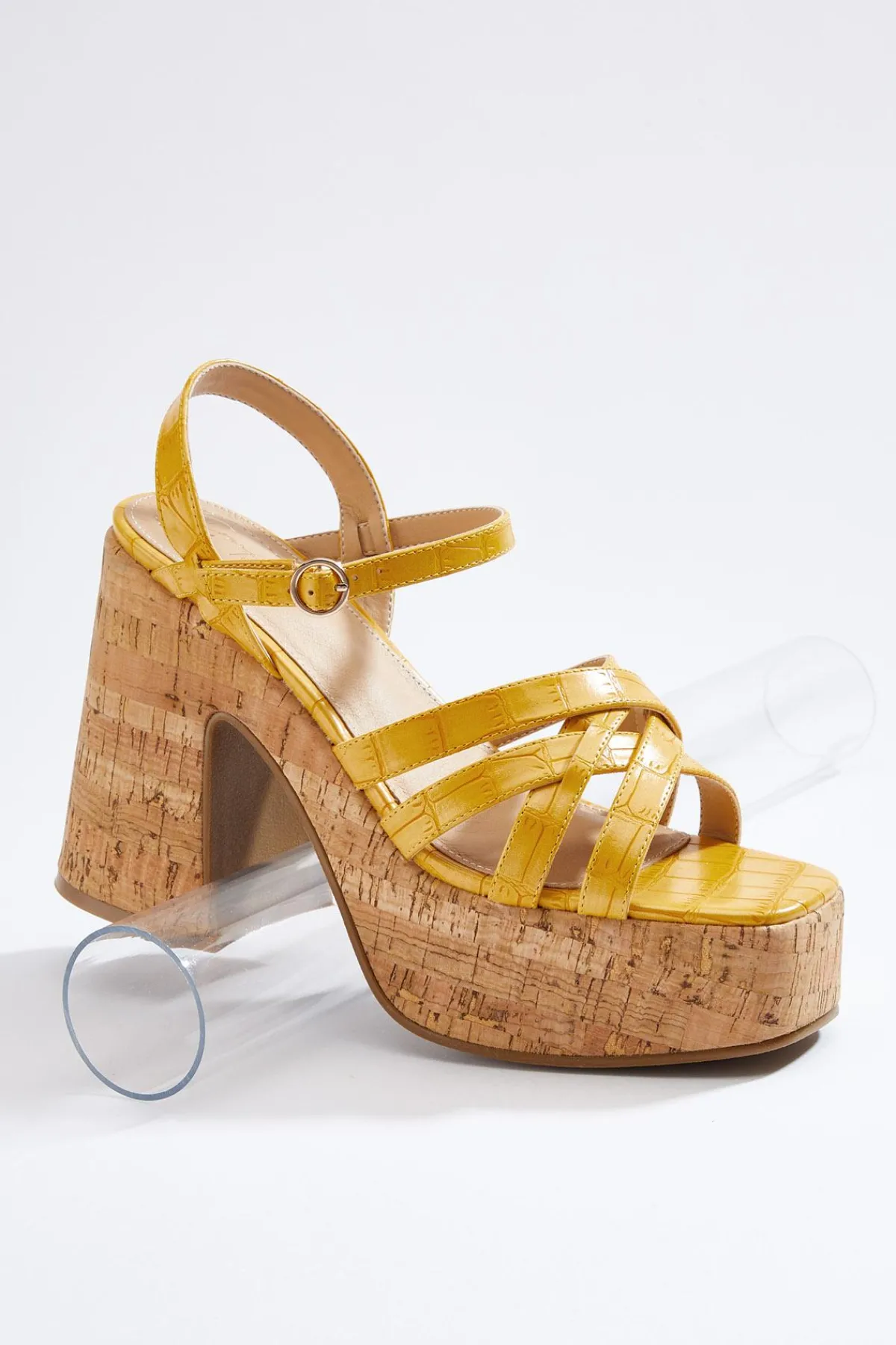 crossover_cork_platform_sandals_0.webp Best Crossover Cork Platform Sandals Women Heels