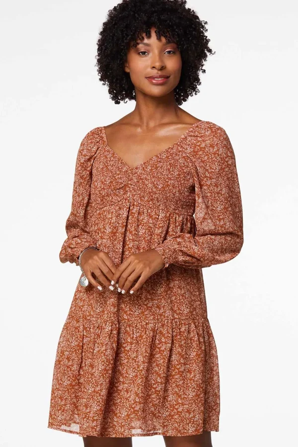 Best Dainty Floral Print Dress Women Dresses