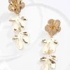 Store Flower Leaf Earrings Women Earrings