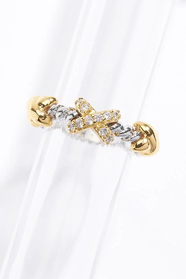Outlet 18K Gold Plated Ring Women Rings