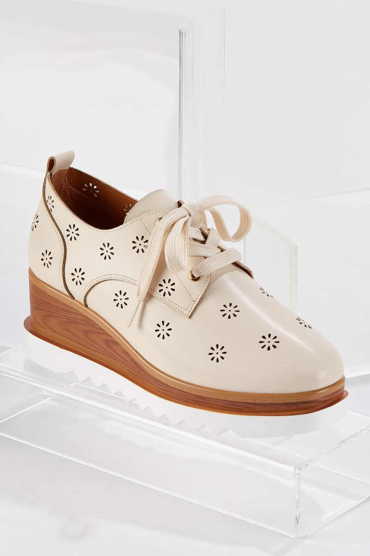 laser_cut_wedge_oxfords_0.webp Best Sale Laser Cut Wedge Oxfords Women Wedges