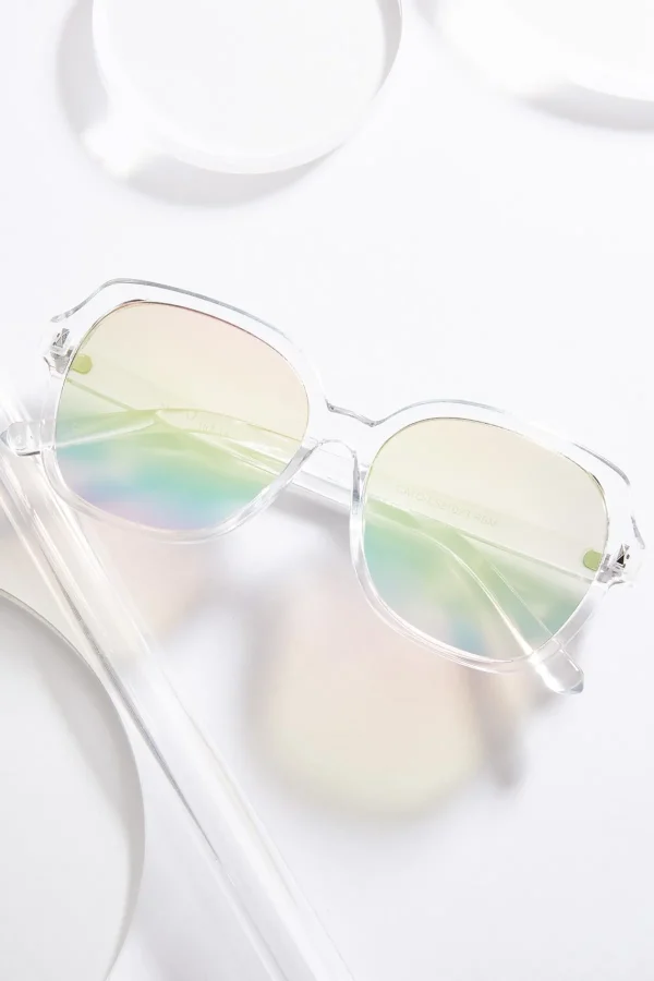 Cheap Mirrored Clear Sunglasses Women Sunglasses