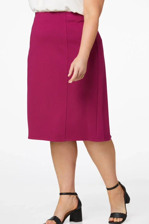 Online Plus Petite Ponte Pullon Skirt Women Skirts