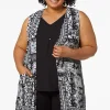 Best Sale Plus Size Contrast Patchwork Vest Women Jackets & Vests