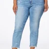 Sale Plus Size Distressed Boyfriend Jeans Women Denim