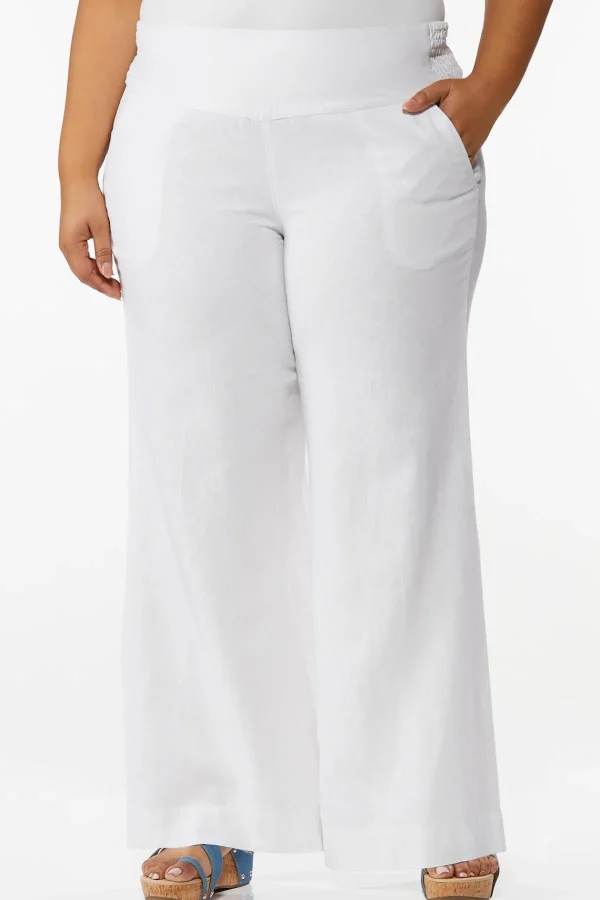 Best Plus Size Pullon Linen Pants Women Pants