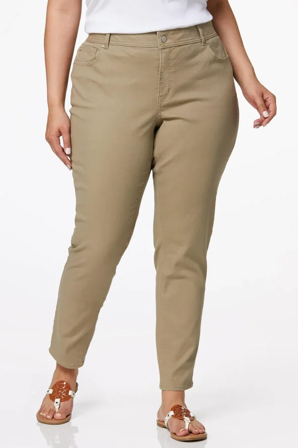 Outlet Plus Size Sandy Skinny Jeans Women Denim