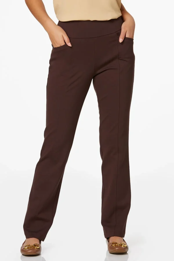 Best Ponte Straight Leg Pants Women Pants