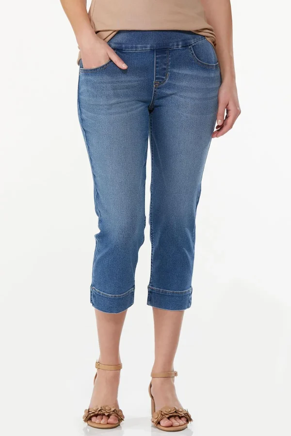 Shop Pullon Cropped Jeans Women Cropped Pants