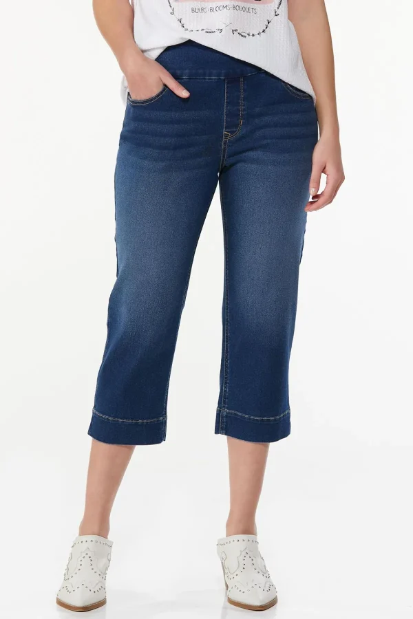 Shop Pullon Cropped Jeans Women Cropped Pants