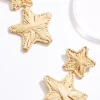 Cheap Raffia Star Earrings Women Earrings