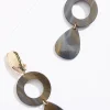 Best Resin Circle Tear Clipon Earrings Women Earrings