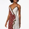 Shop Ruffled Wine Floral Dress Women Dresses