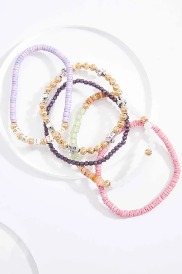 Sale Semiprecious Inspirational Bracelet Set Women Bracelets