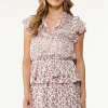 Best Sale Silky Mixed Print Dress Women Dresses