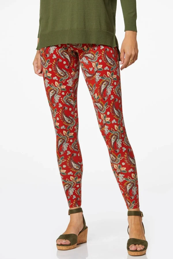 Best Sale Spice Paisley Leggings Women Pants