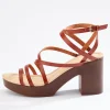 Flash Sale Strappy Platform Sandals Women Heels