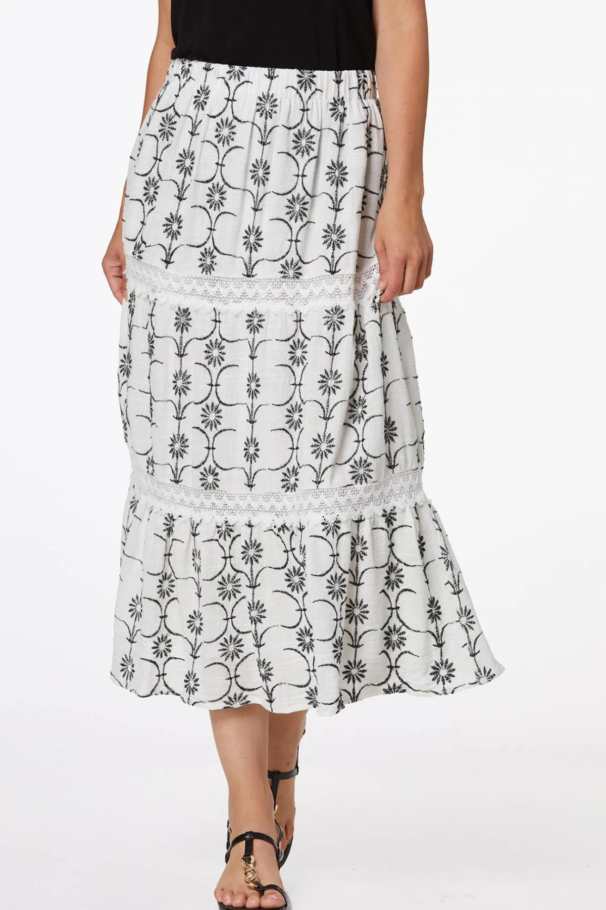 tiered_embroidered_maxi_skirt_0.webp Cheap Tiered Embroidered Maxi Skirt Women Skirts