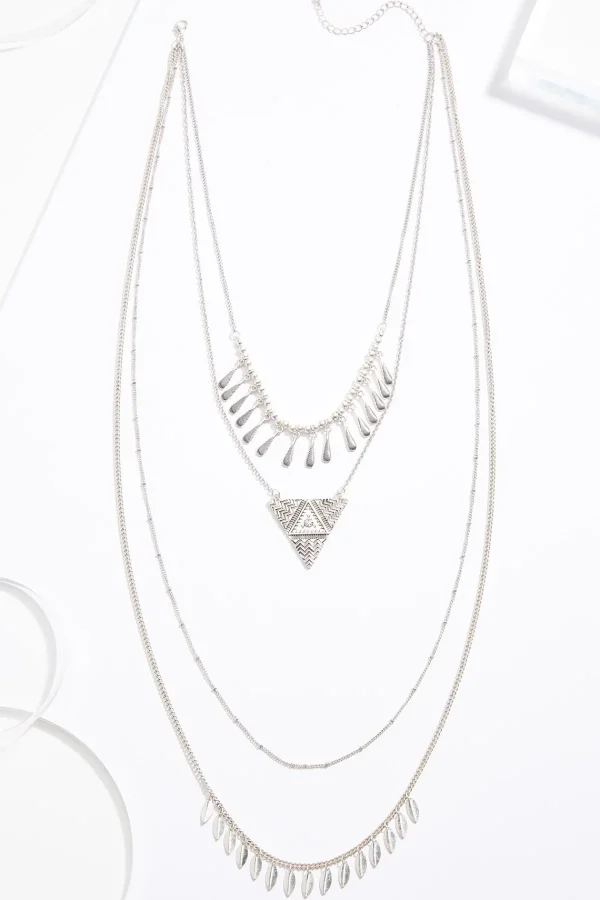 Outlet Western Silver Necklace Women Necklaces